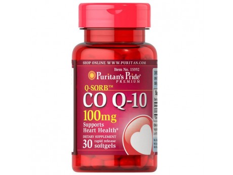 Q-SORB™ Co Q-10 100 мг (30 таблеток)