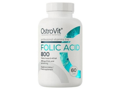 Folic Acid 800 OstroVit (60 капсул)