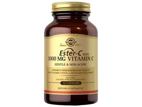 Ester-C Plus Vitamin C 1000мг Solgar (50 капсул)