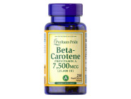 Beta-Carotene 7500мкг Puritan's Pride (250 капсул)