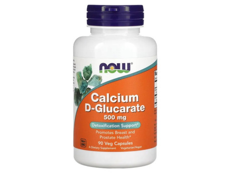 Calcium D-Glucarate 500мг Now Foods (90 вег капсул)