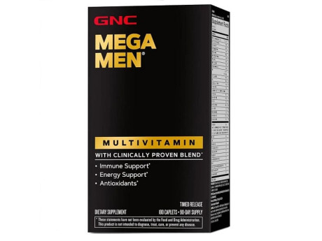Вітаміни Mega Men Sport GNC (180 таблеток)