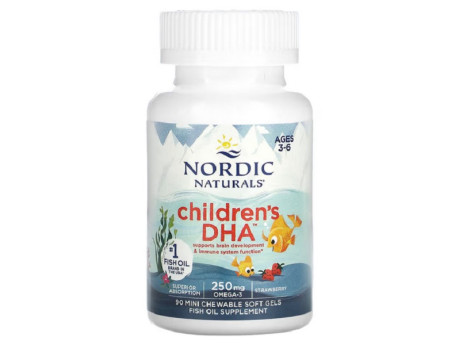 Children's DHA Nordic Naturals (90 капсул)
