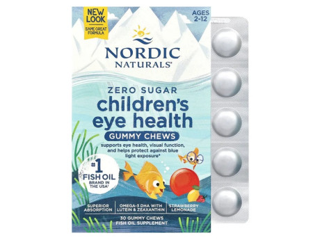Children's Eye Health Gummies Nordic Naturals (30 таблеток)
