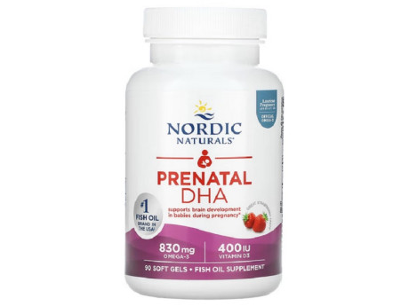 Prenatal DHA Nordic Naturals (90 капсул)