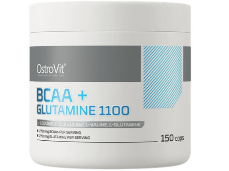 BCAA+GLUTAMINE 1250мг Ostrovit (150 капсул)