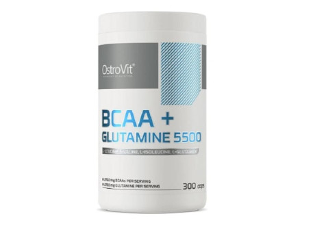 BCAA+GLUTAMINE 1250мг Ostrovit (300 капсул)