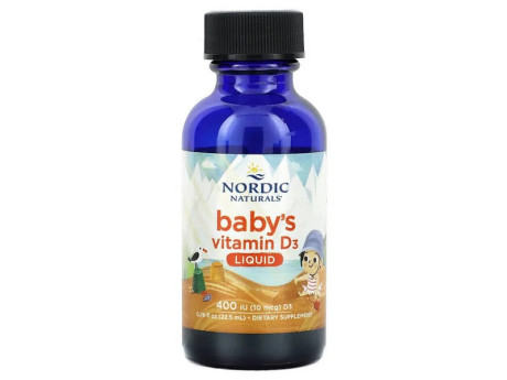 Baby's Vitamin D3 400 IU Nordic Naturals (22,5 мл)