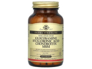 Glucosamine Hyaluronic Acid Chondroitin MSM Solgar (60 капсул)
