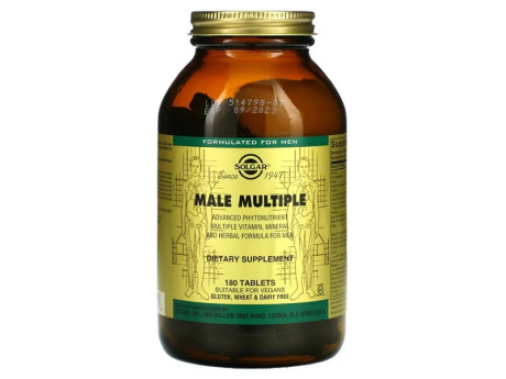 Male Multiple Solgar (180 таблеток)
