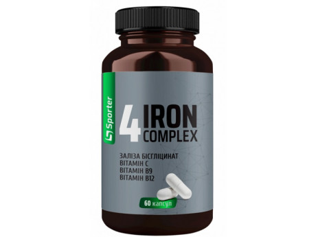 4 IRON complex Sporter (60 капсул)
