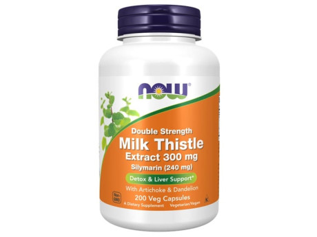 Silymarin Milk Thistle 300 мг NOW (200 вег капсул)