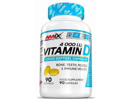 Vitamin D3 4000 IU Amix (90 капсул)