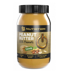 Peanut butter smooth 100% GO ON (900 грамм)