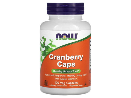 CRANBERRY CAPS 700мг Now Foods (100 вег капсул)