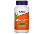 ELDERBERRY 500мг Now Foods (60 вег капсул)