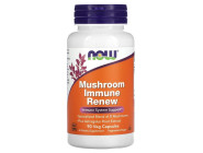 MUSHROOM IMMUNE RENEW Now Foods (90 вег капсул)