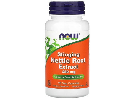 NETTLE ROOT EXTRACT 250мг Now Foods (90 вег капсул)