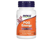 PQQ ENERGY 20мг PLUS Now Foods (30 вег капсул)