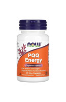 PQQ ENERGY 20мг PLUS Now Foods (30 вег капсул)