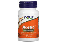 ULCETROL WITH PEPZIN GI Now Foods (60 таблеток)