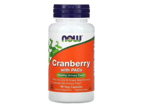 STANDARDIZED CRANBERRY Now Foods (90 вег капсул)