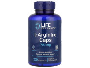 L-Arginine Caps 700мг Life Extension (200 капсул)
