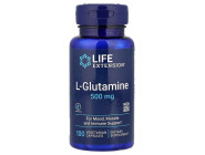 L-Glutamine 500мг Life Extension (100 вег капсул)