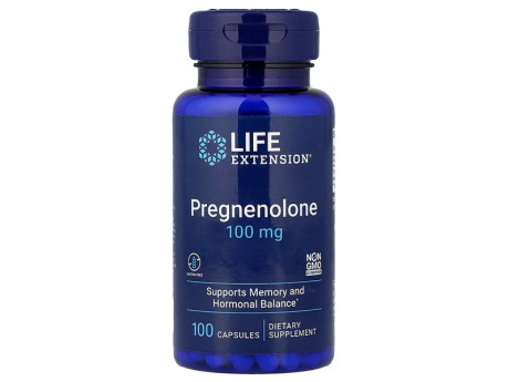 Pregnenolone 100мг Life Extension (100 капсул)