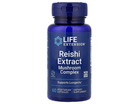 Reishi Extract Mushroom Complex Life Extension (60 вег капсул)
