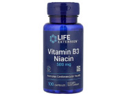 Vitamin B3 Niacin 500мг Life Extension (100 капсул)