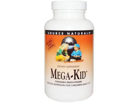 MEGA-KID Source Naturals (120 таблеток)