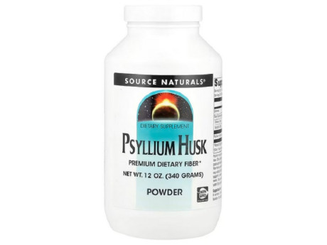 PSYLLIUM HUSK POWDER Source Naturals (340 грамів)