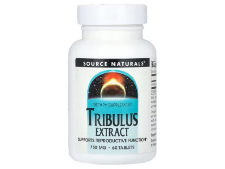 TRIBULUS 750мг Source Naturals (60 таблеток)
