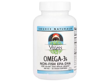 VEGAN OMEGA-3 EPA-DHA Naturals (60 вег капсул)