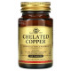 CHELATED COPPER Solgar (100 таблеток)