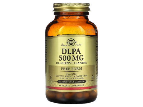 DLPA 500мг Solgar (100 капсул)