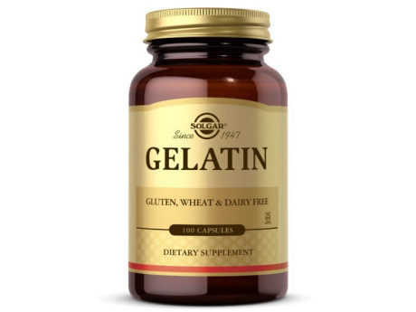 GELATIN Solgar (100 капсул)