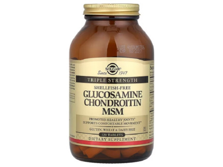 Glucosamine Chondroitin MSM with Ester-C Solgar
