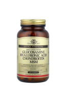 Glucosamine Hyaluronic Acid Chondroitin MSM Solgar (120 таблеток)