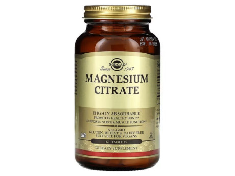 MAGNESIUM CITRATE Solgar