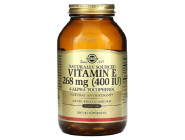 Vitamin E 400 IU Mixed Tocopherols Solgar (250 капсул)