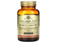 Vitamin D3 (Cholecalciferol) 400 IU Solgar