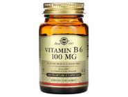 Vitamin B6 100мг Solgar (100 вег капсул)