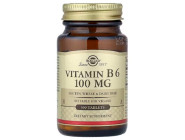 Vitamin B6 100мг Solgar (100 таблеток)