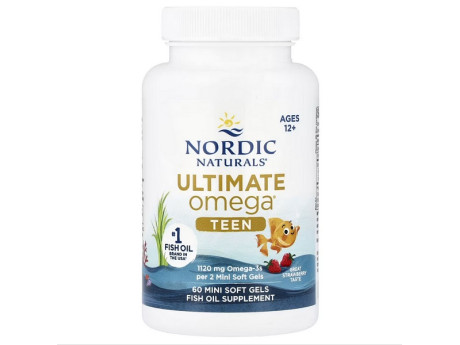 Ultimate Teen Omega 2X Nordic Naturals (60 капсул)