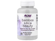 Bamboo Silica Beauty Now Foods (90 вег капсул)