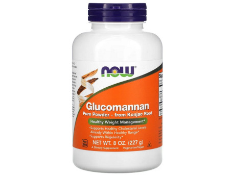 Glucomannan Pure Powder Now Foods (227 грамів)