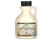 Maple Syrup Organic Grade A Dark Color Now Foods (473 мл)