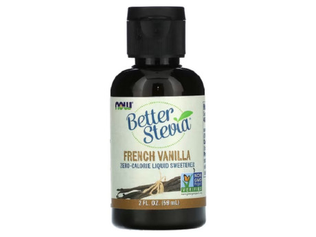 Better Stevia Liguid Now Foods (59 мл)